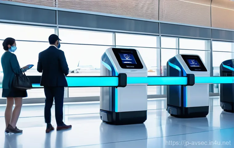 항공보안관리사와 공항 운영 사례 - Cutting-Edge Airport Security: A Seamless Shield**

*   **Subject**: A sophisticated and reassuring ...
