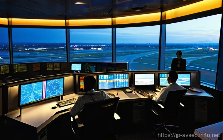 항공보안관리사와 국제 공항 관리 - **Prompt 2: Seamless Biometric Boarding at a Futuristic Airport Gate**
    "An image depicting a smo...